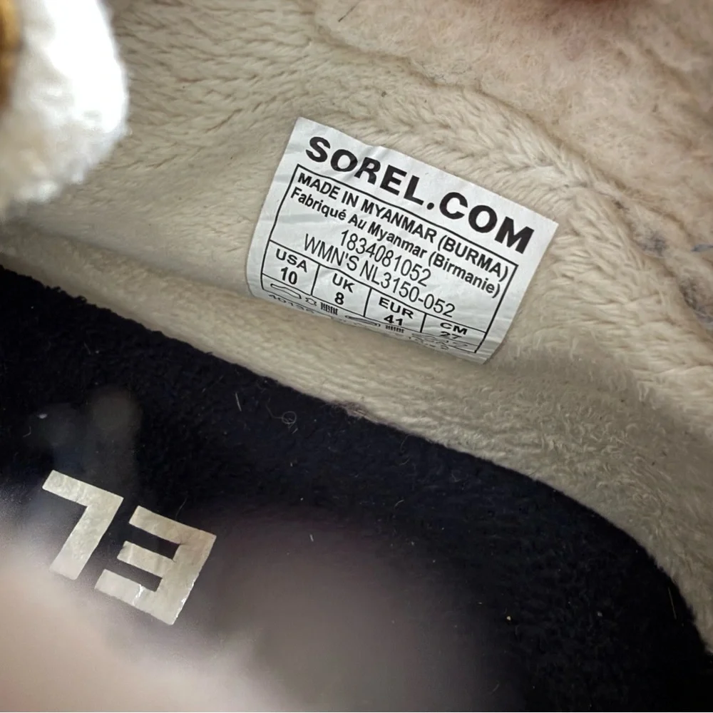 Sorel Out N About Plus Boot‎ Snow Winter Lace Up Waterproof Quarry Grey Tan Duck